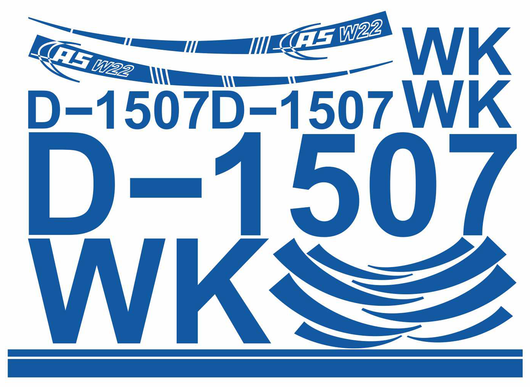 Dekor für ASW 22 3,25 Meter